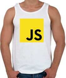 printfashion JavaScript - Férfi atléta - Fehér (4099054)