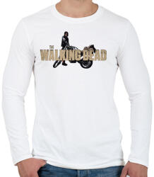 printfashion The Walking Dead Daryl - Férfi hosszú ujjú póló - Fehér (16299971)