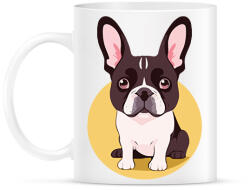 printfashion bulldog - Bögre - Fehér (13760630)