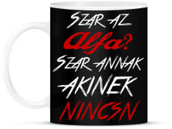 printfashion Alfa 002 - Bögre - Fekete (12545936)