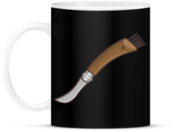 printfashion Gombász kés - Bögre - Fekete (11561226)