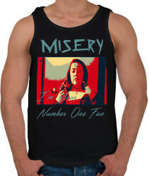 printfashion misery-hope poster - Férfi atléta - Fekete (2023464)