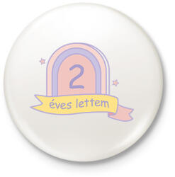 printfashion Táblás minta - Számmal - Kitűző, hűtőmágnes - Fehér (6250637)