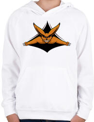 printfashion Naruto - Kurama - Gyerek kapucnis pulóver - Fehér (962374)