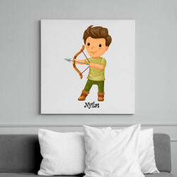 printfashion Nyilas - Vászonkép - Fehér (6632784)