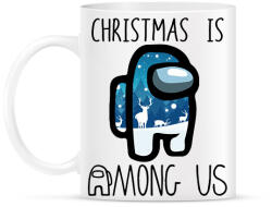 printfashion Christmas is Among Us - Bögre - Fehér (5700879)