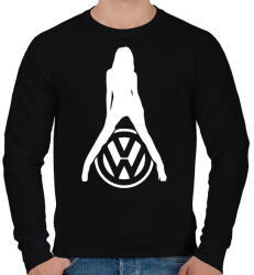 printfashion Volkswagen fan - Férfi pulóver - Fekete (551428)