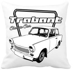 printfashion trabant - Párnahuzat, Díszpárnahuzat - Fehér (9287187)