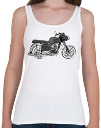 printfashion mz ts 125 - Női atléta - Fehér (2921553)