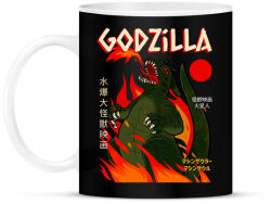 printfashion godzilla - Bögre - Fekete (10455044)