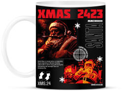 printfashion Streetwear xmas - Bögre - Fekete (14916287)