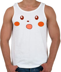 printfashion Pikachu meme - Férfi atléta - Fehér (1532409)