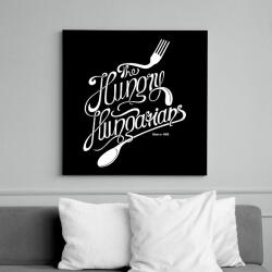 printfashion Hungry hungarians - Vászonkép - Fekete (6642694)