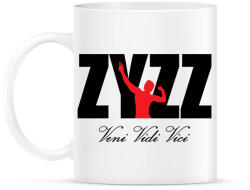 printfashion Zyzz - Veni Vidi Vici 2 - Fekete - Bögre - Fehér (1581786)