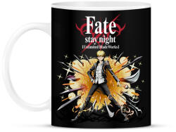 printfashion Fate stay night character - Bögre - Fekete (2861629)