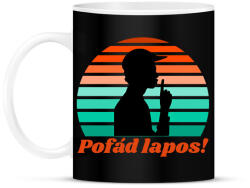 printfashion Pofád lapos - Bögre - Fekete (10997662)