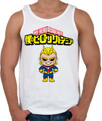 printfashion My hero academia All Might - Férfi atléta - Fehér (1828944)