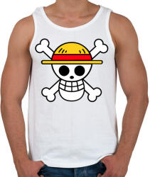 printfashion One piece - Logo - Férfi atléta - Fehér (5131594)