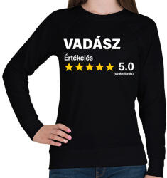 printfashion Vadász Értékelés ***** 5.0 (69 értékelés) - Női pulóver - Fekete (16413109)
