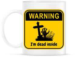printfashion Dead Inside - Bögre - Fehér (16660597)
