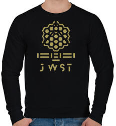 printfashion James Webb űrtávcső JWST - Férfi pulóver - Fekete (7580620)
