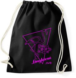 printfashion Lánybúcsú party - Sportzsák, Tornazsák - Fekete (15933338)