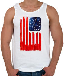 printfashion Stars and buildings - Férfi atléta - Fehér (234715)