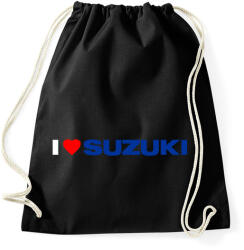printfashion I love my Suzuki - Sportzsák, Tornazsák - Fekete (7076560)