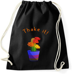 printfashion thake it - Sportzsák, Tornazsák - Fekete (1554108)