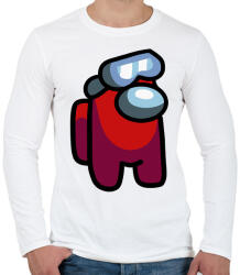printfashion Among us - Férfi hosszú ujjú póló - Fehér (3025396)