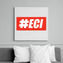 printfashion Hashtageci - Vászonkép - Fehér (6625610)