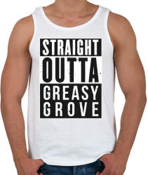 printfashion Greasy Grove - Férfi atléta - Fehér (927481)