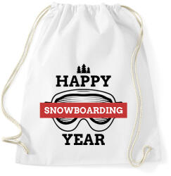 printfashion SNOWBOARD - Sportzsák, Tornazsák - Fehér (9625612)