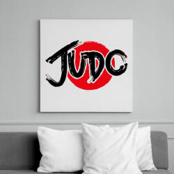printfashion JUDO - Vászonkép - Fehér (6636867)