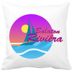 printfashion Balaton Riviéra - Párnahuzat, Díszpárnahuzat - Fehér (2757092)