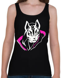 printfashion Fortnite skin - Női atléta - Fekete (1902350)