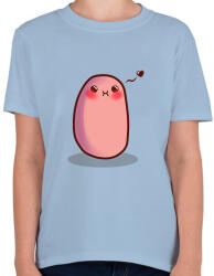 printfashion Krumpli - Gyerek póló - Világoskék (14038442)