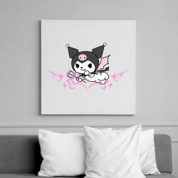 printfashion kuromi 2 - Vászonkép - Fehér (16009378)