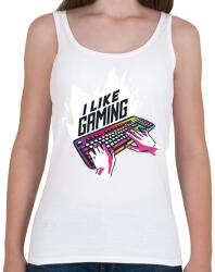 printfashion Gamer - Női atléta - Fehér (14013215)
