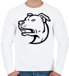 printfashion Amstaff - Férfi pulóver - Fehér (11274866)