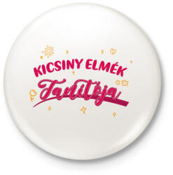 printfashion Kicsiny elmék tanítója - Kitűző, hűtőmágnes - Fehér (13755970)