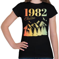 printfashion 1982 - Női póló - Fekete (12717829)