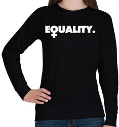 printfashion Equality - Női pulóver - Fekete (4594028)