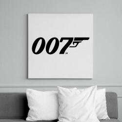 printfashion 007 logo - Vászonkép - Fehér (6633122)