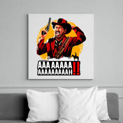 printfashion Read Dead Redemption - Vászonkép - Fehér (6627797)