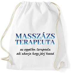 printfashion Masszázs teraputa - Sportzsák, Tornazsák - Fehér (12608355)