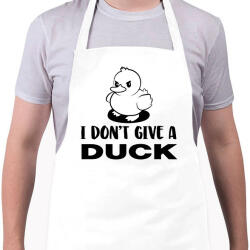printfashion I don't give a duck - Kötény - Fehér (16480631)