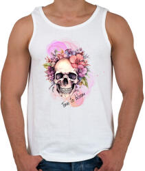 printfashion Time to bloom - Férfi atléta - Fehér (14657319)