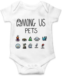 printfashion Among us pets - Baba Body - Fehér (4142935)