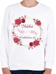 printfashion Ildikó - Gyerek pulóver - Fehér (2840216)